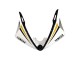 Mejores Carenados Moto Yamaha YZF R6S 2006-2009 - Blanco Oro
