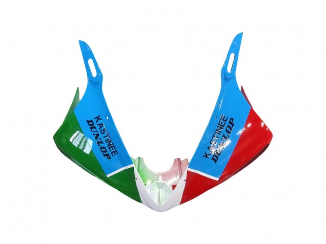 Mejores Carenados Moto Yamaha YZF 600 R6 2005 - Azul Claro Blanco Verde Rojo Kastinee Dunlop Motul