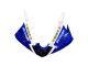 Mejores Carenados Moto Yamaha YZF 600 R6 2005 - Blanco Azul Dunlop Fiat Motul
