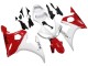 Mejores Carenados Moto Yamaha YZF 600 R6 2005 - Blanco Rojo