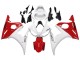 Mejores Carenados Moto Yamaha YZF 600 R6 2005 - Blanco Rojo