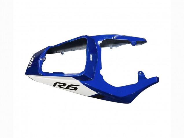 Mejores Carenados Moto Yamaha YZF 600 R6 2005 - Azul Blanco Negro Yamalube