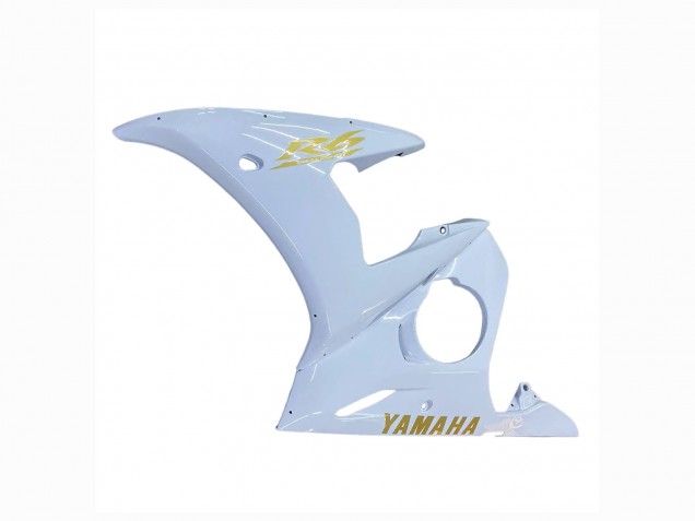 Mejores Carenados Moto Yamaha YZF 600 R6 2005 - Blanco Oro