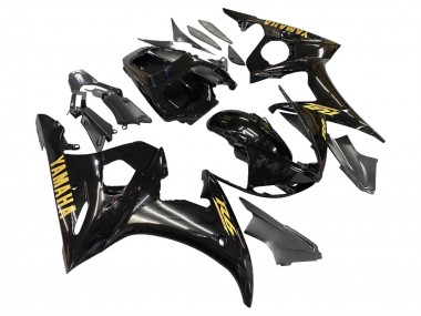 Mejores Carenados Moto Yamaha YZF 600 R6 2005 - Negro Oro