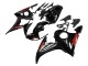 Mejores Carenados Moto Yamaha YZF 600 R6 2005 - Negro Rojo