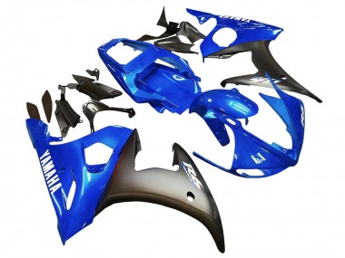 Mejores Carenados Moto Yamaha YZF 600 R6 2005 - Azul Negro Mate