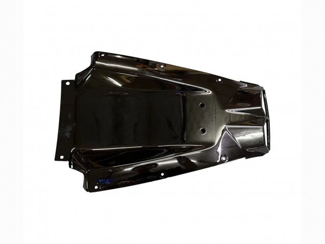 Mejores Carenados Moto Yamaha YZF 600 R6 2005 - Negro Brillante Blanco Lucky Strike Motul