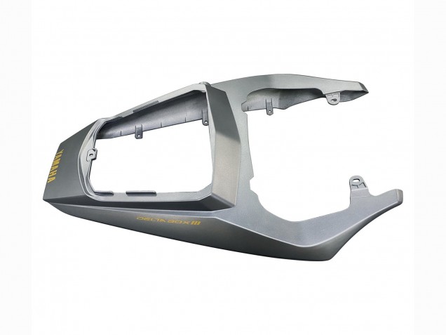 Mejores Carenados Moto Yamaha YZF 600 R6 2005 - Gris Negro Mate Oro