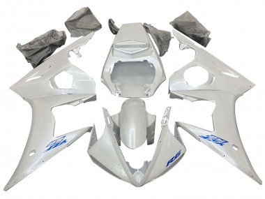 Mejores Carenados Moto Yamaha YZF 600 R6 2005 - Blanco Azul