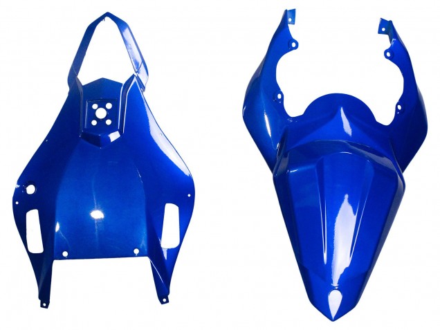 Mejores Carenados Moto Yamaha YZF 600 R6 2006-2007 - Azul Blanco Negro Brillante
