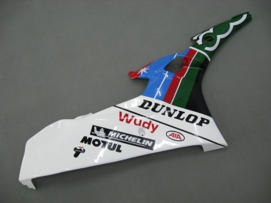 Mejores Carenados Moto Yamaha YZF 600 R6 2006-2007 - Azul Verde Blanco Rojo Dunlop Michelin Motul