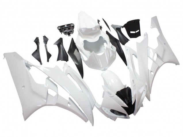 Mejores Carenados Moto Yamaha YZF 600 R6 2006-2007 - Blanco