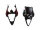 Mejores Carenados Moto Yamaha YZF 600 R6 2008-2016 - Plata Negro Rojo Tiburón 4