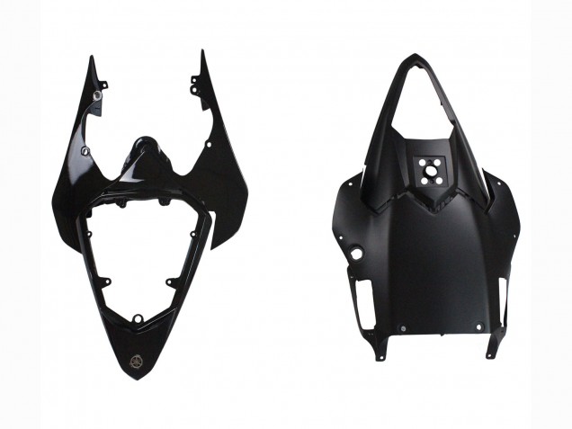 Mejores Carenados Moto Yamaha YZF 600 R6 2008-2016 - Negro Brillante Negro Mate
