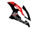 Mejores Carenados Moto Yamaha YZF 600 R6 2008-2016 - Rojo Negro Brillante DENSO Yamalube 21