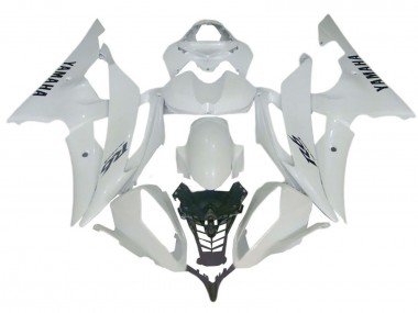 Mejores Carenados Moto Yamaha YZF 600 R6 2008-2016 - Blanco Brillante