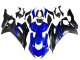 Mejores Carenados Moto Yamaha YZF 600 R6 2017-2025 - Azul Negro Mate