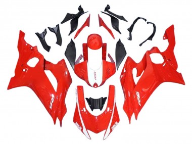Mejores Carenados Moto Yamaha YZF 600 R6 2017-2023 - Rojo Blanco