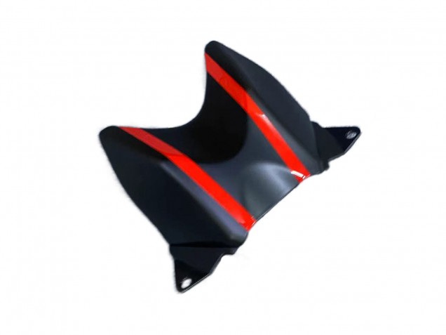 Mejores Carenados Moto Honda CBR250RR 2011-2015 - Negro Mate Rojo Raya