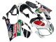 Mejores Carenados Moto Honda VTR1000 2000-2006 - Blanco Rojo Verde Negro Brillante Castrol