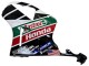 Mejores Carenados Moto Honda VTR1000 2000-2006 - Blanco Rojo Verde Negro Brillante Castrol