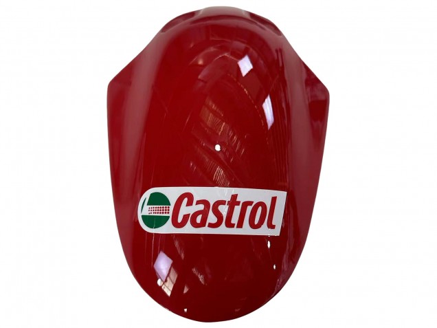 Mejores Carenados Moto Honda VTR1000 2000-2006 - Blanco Rojo Verde Negro Brillante Castrol