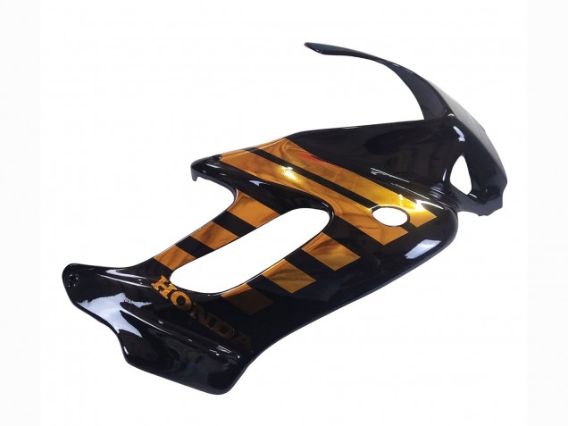 Mejores Carenados Moto Honda VTR1000F 1997-2005 - Negro Brillante Oro