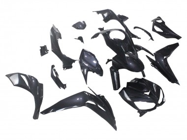 Mejores Carenados Moto Kawasaki Z1000 2014-2019 - Negro FibraCarbono