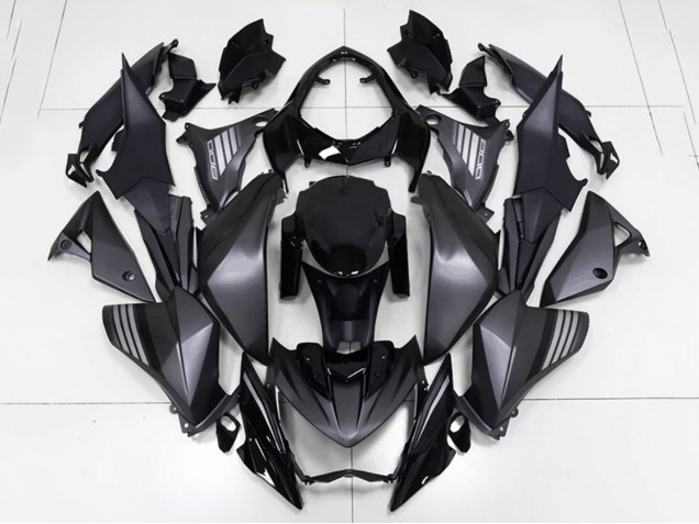 Mejores Carenados Moto Kawasaki Z800 2013-2018 - Negro Mate