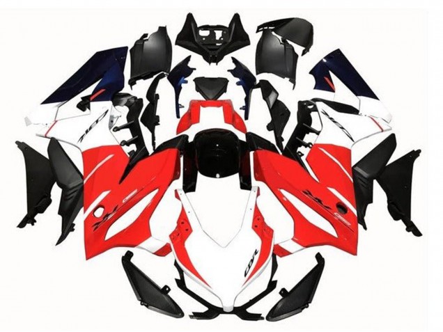 Mejores Carenados Moto Honda CBR650R 2019-2020 - Rojo Blanco Negro Mate Azul