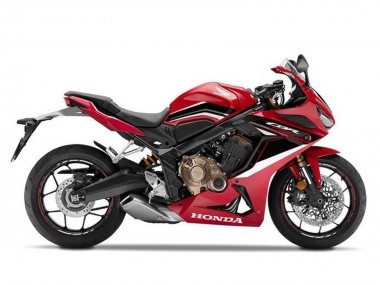 Mejores Carenados Moto Honda CBR650R 2019-2020 - Rojo Blanco Negro Mate