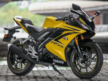 Mejores Carenados Moto Yamaha YZF R15 2018-2024 - Amarillo Negro