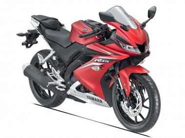 Mejores Carenados Moto Yamaha YZF R15 2018-2024 - Rojo Mate Negro