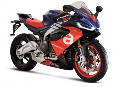 Mejores Carenados Moto Aprilia RS660 2020-2024 - Azul Mate Rojo Plata
