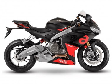 Mejores Carenados Moto Aprilia RS660 2020-2024 - Negro Mate Rojo