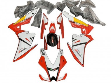 Mejores Carenado Moto Aprilia RSV4 1000 2009-2015 - Blanco Rojo Negro Amarillo