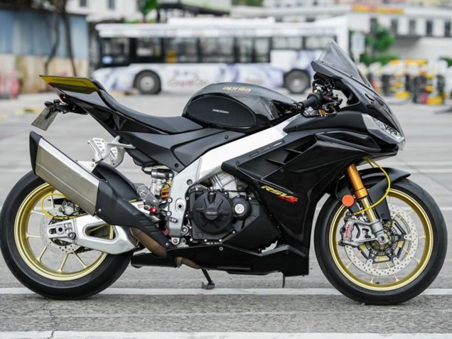 Mejores Carenados Moto Aprilia RSV4 1100 2021-2024 - Negro