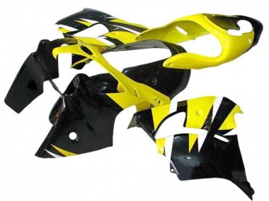 Mejores Carenados Moto Kawasaki ZX9R 2002-2003 - Amarillo Negro