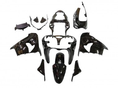 Mejores Carenados Moto Kawasaki ZX9R 2002-2003 - Negro Blanco