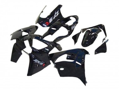Mejores Carenados Moto Kawasaki ZX9R 2002-2003 - Negro Brillante