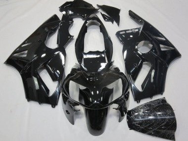Mejores Carenados Moto Kawasaki ZX12R 2000-2001 - Negro Brillante