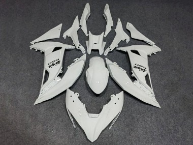 Mejores Carenados Moto Kawasaki Ninja 650 EX650 2017-2019 - Blanco Negro