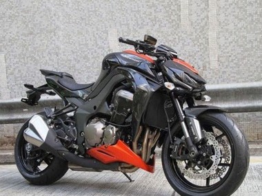 Mejores Carenados Moto Kawasaki Z1000 2014-2019 - Negro Naranja