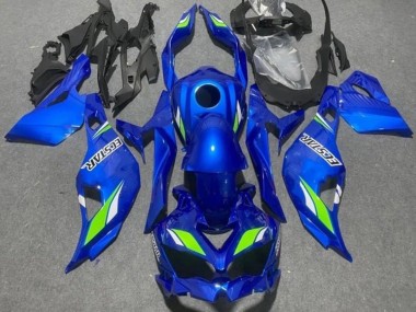 Mejores Carenados Moto Kawasaki ZX25R ZX-25R 2019-2025 - Azul Verde Ecstar