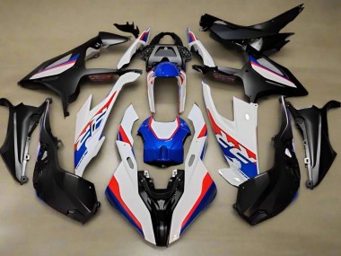 Mejores Carenados Moto BMW S1000RR 2019-2022 - Blanco Rojo Azul Negro