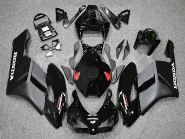 Mejores Carenados Moto Honda CBR1000RR 2004-2005 - Negro Brillante Negro Mate Rojo