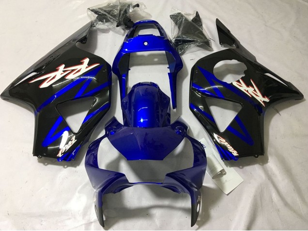 Mejores Carenados Moto Honda CBR900RR 954 2002-2003 - Azul Negro Brillante