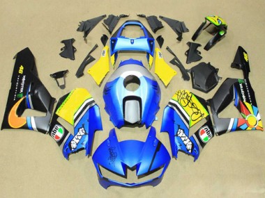 Mejores Carenados Moto Honda CBR600RR 2013-2023 - Azul Amarillo Negro Mate Verde Monstruo
