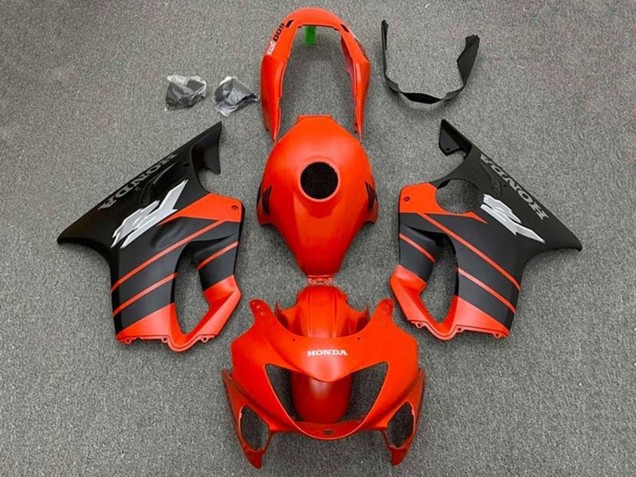 Mejores Carenados Moto Honda CBR600 F4i 2004-2007 - Rojo Negro Mate