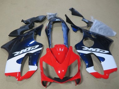 Mejores Carenados Moto Honda CBR600 F4i 2004-2007 - Rojo Blanco Azul